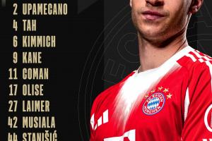 世俱杯1/4决赛-巴黎vs拜仁首发出炉！